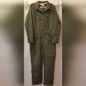 Duluth Trading Co Forest Green Women's Jumpsuit